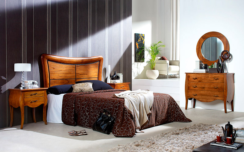 Muebles Vázquez, dormitorio de madera